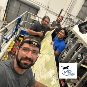 VP Aviation Mobile Response Team supporting AOG aircraft maintenance