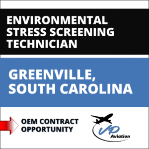 VP Aviation is hiring an Environmental Stress Screening Technician