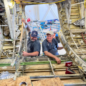 VP Aviation Mobile Response Team aircraft maintenance technicians supporting project operations